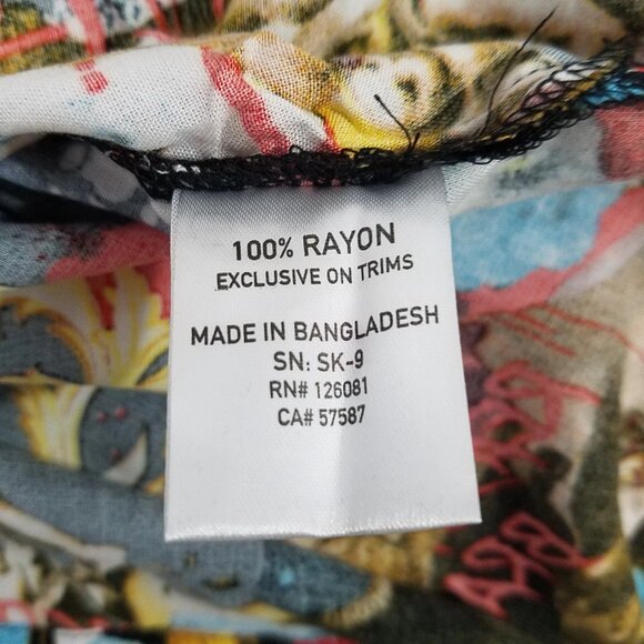 Reason King of Kings Button Up Shirt Mens Size Large - Picture 4 of 5